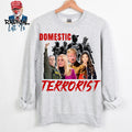 THIS IS DOMESTIC TERRORISM TRUMP NOEM BOVINO BONDI DESIGN 2